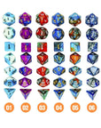 DiceMasters - 15-Piece Dice Set for Tabletop Games