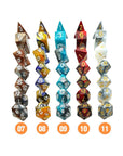 DiceMasters - 15-Piece Dice Set for Tabletop Games
