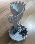 DiceMasters - 3D Printed Dice Tower with Spiral Staircase