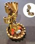 DiceMasters - 3D Printed Dice Tower with Spiral Staircase