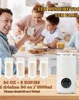 DietMix - AddBlend Máquina para hacer leche de nueces 8 en 1 (1000 ml)
