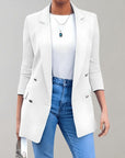 Dilaw - Elegant blazer for women