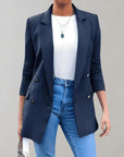 Dilaw - Elegant blazer for women
