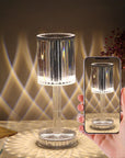 Dimmable Crystal Table Lamp with Modern Lighting - Seraphine