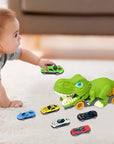 Dino Car Truck - Go back to prehistory - Dinosaur toy car