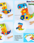 Dino Screwdriver Board - Turn & Explore - Sensory Toys