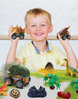 Dino Truck - Carry the dinosaurs - Dinosaur Truck