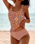 Dolly - Printed Tankini with Double Straps