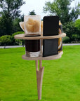 Double-Layer Portable Wine Table