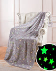 Double-Sided Flannel Glow Blanket