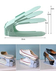 Double-layer Free-standing Shoe Rack