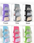 Double-sided, six-layer hanging storage bag