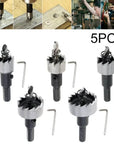 Drill Bit Hole Set for Metal (5 Pieces)