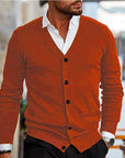 Dunstan - Casual Cardigan with V-Neck