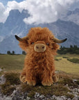 Eco-Friendly Scottish Highland Cow Plush Toy