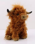 Eco-Friendly Scottish Highland Cow Plush Toy
