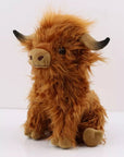 Eco-Friendly Scottish Highland Cow Plush Toy