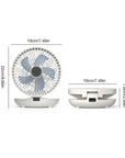 EcoBreeze - Portable Wall-Mounted Fan
