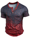 Edson - Stylish Shirt with Patchwork Print