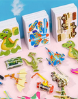 Educational 3D Cartoon Puzzle