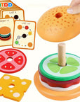 Educational Game - Montessori Citizen Stacking Toys for Toddlers