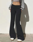 Eefje - Knitted Flared Trousers