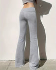 Eefje - Knitted Flared Trousers
