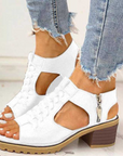 Effortless Elegance - High Heel Sandals - Evalina