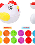 Egg Puzzle - Brainstorm for kids - Creative egg carton game