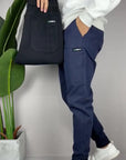 Elastic Cargo Trousers - Allan