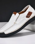 Elbert - Leather Shoes with Non-Slip Sole
