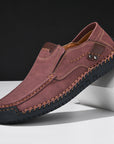 Elbert - Leather Shoes with Non-Slip Sole