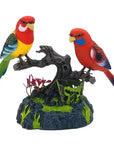 Electric Battery-Operated Control Singing Parrots