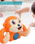 Electric Monkey Toy for Tipping and Head Lifting