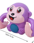 Electric Monkey Toy for Tipping and Head Lifting