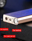 Electronic Sensor Windproof Lighter with Red Flame