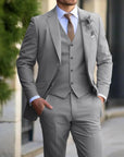 Elegant 3-Piece Suit for Men - Brecken