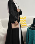 Elegant Abaya Dress with Belt - Eva