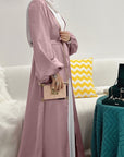 Elegant Abaya Dress with Belt - Eva
