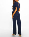 Elegant Ladies' Jumpsuit with Slim Waist - Bertha