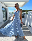 Elegant Ladies' Jumpsuit with Train
