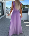 Elegant Ladies' Jumpsuit with Train