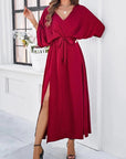 Elegant V-Neck Dress - Patricia