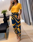 Elegant and Comfortable 2-Piece Trouser and Top Set for Women - Phine