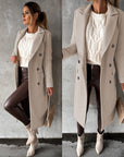 Elegant and Comfortable Long Coat for Women - Jesse