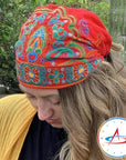 Embroidered Bandana Caps