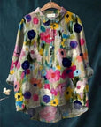 Emery - Floral Print Blouse