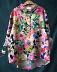 Emery - Floral Print Blouse