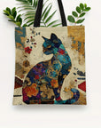 Feline - Large Capacity Cat Pattern Tote Bag