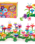 Flower Garden Construction Set (46 pieces) | Stimulate Creativity & Love of Nature
